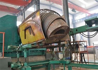 Automatic Induction Heating Elbow Machine , Elbow Making Equipment For Oil And Gas